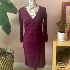 LOFT XS long sleeve dress